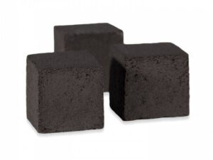 High-quality coconut charcoal briquettes for shisha and BBQ, export-ready packaging